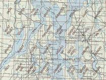 Seattle Area Index Map for USGS 1 to 24K Scale Topographic Trail Maps