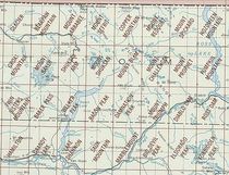 Mt Baker Area Index Map for USGS 24K Scale Topographic Maps