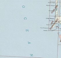 Ilwaco Washington Area Index Map for USGS 1 to 24K Topographic Maps