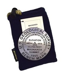 Mauna Kea Benchmark Survey Medallion