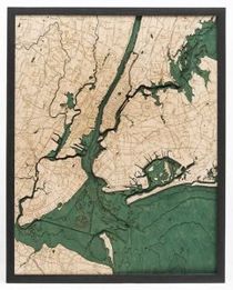 New York Woodchart 3D