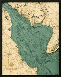 Delaware Bay Woodchart 3D