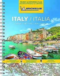 Italy Road Atlas Michelin