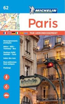 Paris by Arrondissement 62 Mini Atlas by Michelin