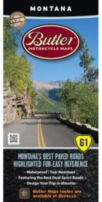 Montana Motorcycle Map Butler