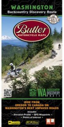 Washington Backcountry Motorcycle Map Butler