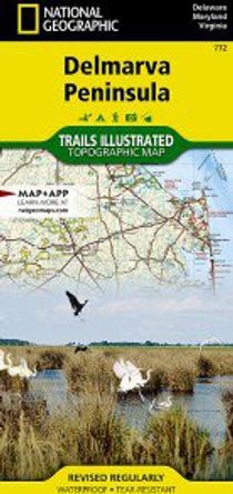 Delmarva Peninsula Topo Waterproof National Geographic Hiking Map Trails Illustrated