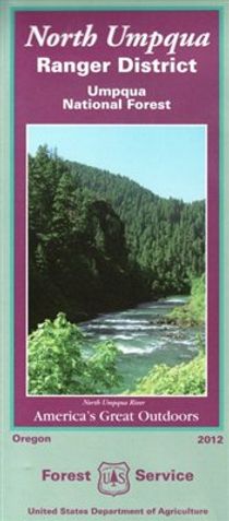 Umpqua National Forest Map North Topo