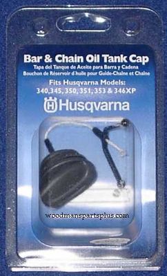 Chainsaw Bar and Chain Tank Cap for Husqvarna
