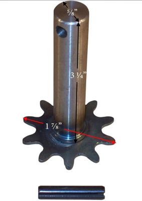 Regency GC60 Agitator Drive Shaft w/Sprocket