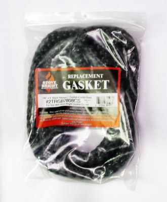Black Rope Gasket Country Stove