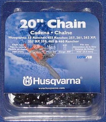 Husqvarna Saw Chain 20"