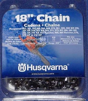 Husqvarna Saw Chain 18"