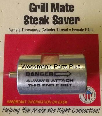 Grill Mate Steak Saver Throwaway Adapter