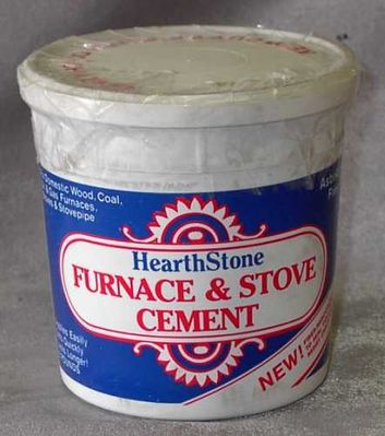Hearthstone Furnace Cement for Soapstone