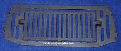 Stove Dump Grate and Grate Frame