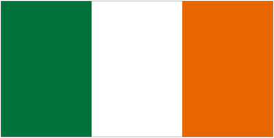 Ireland Flag Decals Stickers and Patches