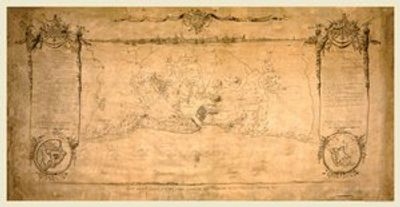 Havana Cuba 1762 Antique Map Replica