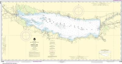 Nautical Chart 14788 Oneida Lake, NY