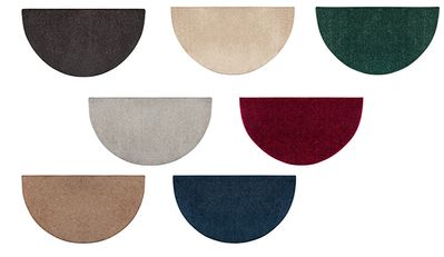 Canyon Hearth Polyester Half Round Rugs