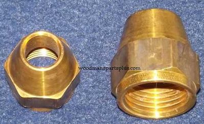 Gas Fittings, Short Flare Nut