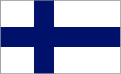Finland Country Flag and Decal
