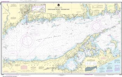 Nautical Chart 12354 Long Island Sound, East