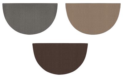 Ridgetop Polyester Half Round Hearth Rugs