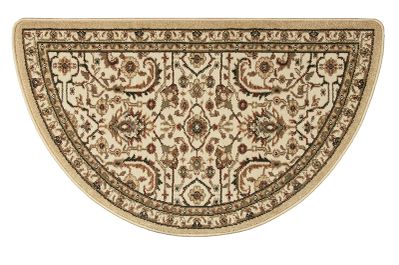 Regal Gold Olefin Half Round Hearth Rug