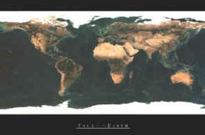 Satellite Composite World Wall Map Poster