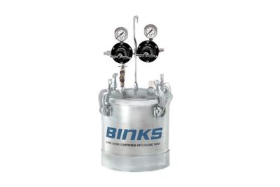 Binks 2.8 Gallon ASME pressure tank