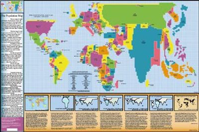World Population Map by ODT