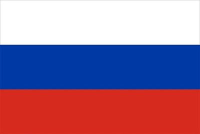 Russian Country Flag and Decal