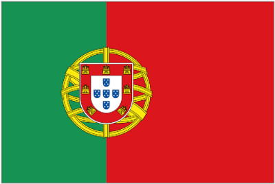 Portugal Country Flag Decal Patch Sticker