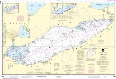 Nautical Chart 14820 - Lake Erie