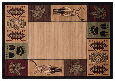 Cabin Buck Hearth Rug