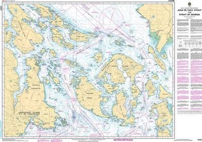 Canadian Nautical Chart 3462 San Juan Islands