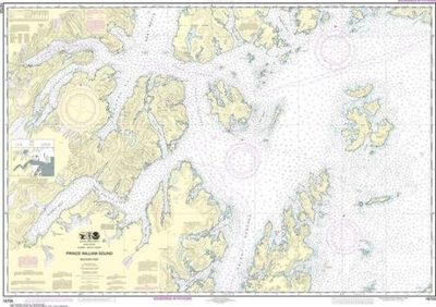 Nautical Chart 16705 Prince William Sound West
