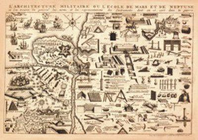 Europe 1708 Antique Map Replica