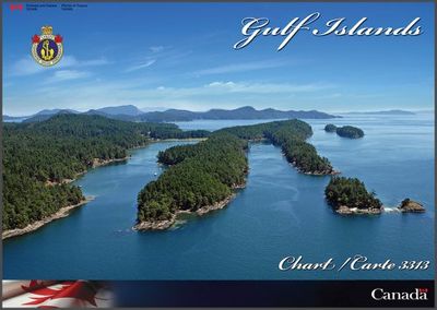 Canadian Nautical Chartbook 3313 - Gulf Islands