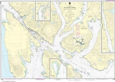 Nautical Chart 17428 - Revillagigedo Channel