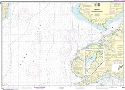 Nautical Chart 16647 - Cook Inlet, Cape Elizabeth to Anchor Point