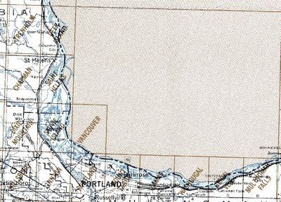 Vancouver/Portland Area 1:24K USGS Topo Maps