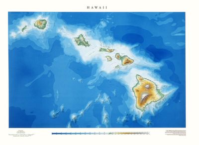 Hawaii Wall Map l Raven Maps