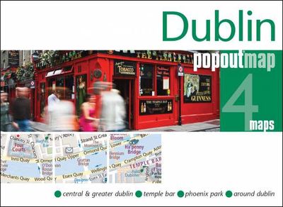 Dublin City Street Map Popout Maps Compact