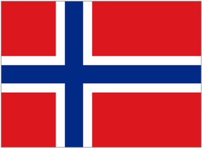 Norway Flags Stickers Patches Decals