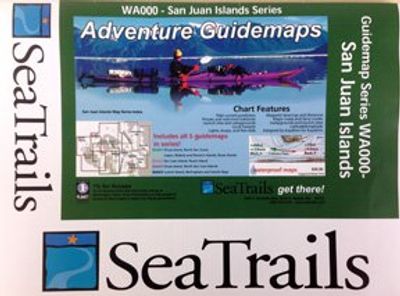 SeaTrails Kayaking Maps Waterproof Seattle Washington Puget Sound