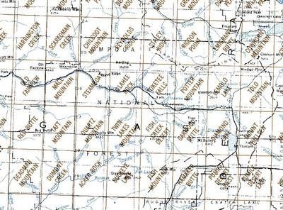 Diamond Lake Area 1:24K USGS Topo Maps