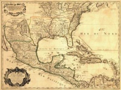 Antique Map of North & Central America 1703