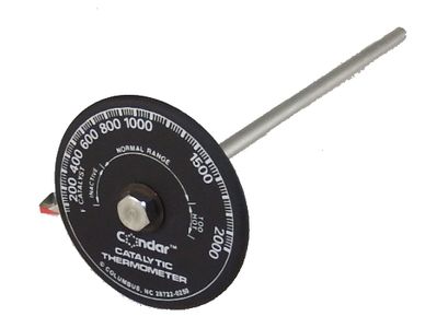 Condar catalytic thermometers